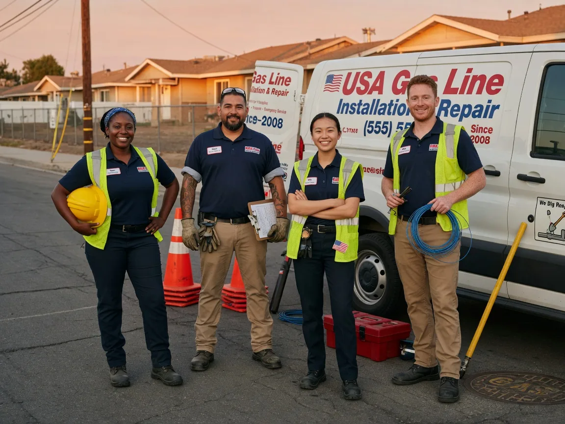 Gas Line Installation company in Saint Marie, MT